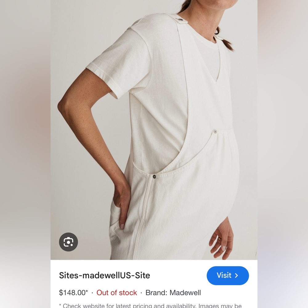 Madewell Tan Sleeveless Jumpsuit - Picture 9 of 11